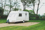 Lamb Cottage Campsite, hard standing service pitches